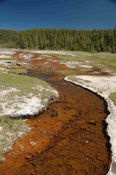 10-firehole-lake.jpg - The run-off from Firehole Lake still carries a lot of minerals as you can see here.