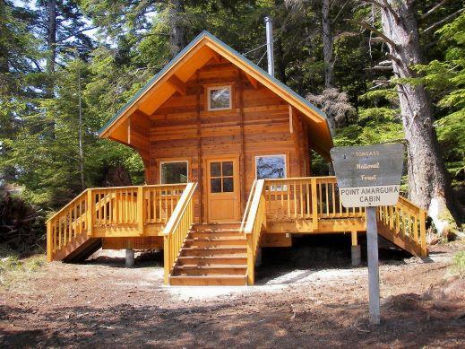 pt_amargura_fs_rental_cabin_craig.jpg - There are maybe up to 300 Forest Service rental cabins scattered across the Tongass National Forest.  Most are accessible only by boat or floatplane.  Not all are as nice as this one but each is special in its own way.
