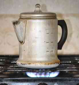 My Old Coffee Pot - Camping With Suzi